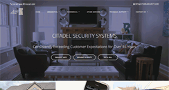 Desktop Screenshot of citadelsecurity.com